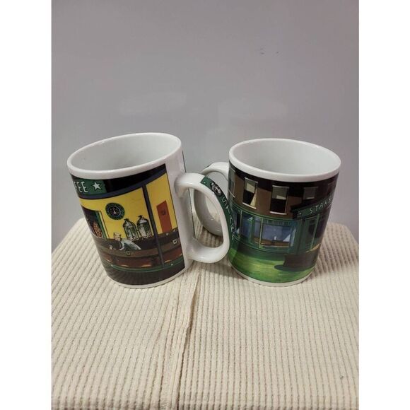 *Set*Starbucks Coffee Mug Made Exclusively For Starbucks By Chaleur - Picture 1 of 4